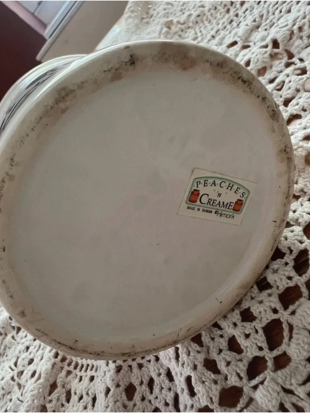 Vintage himark cow milk jug